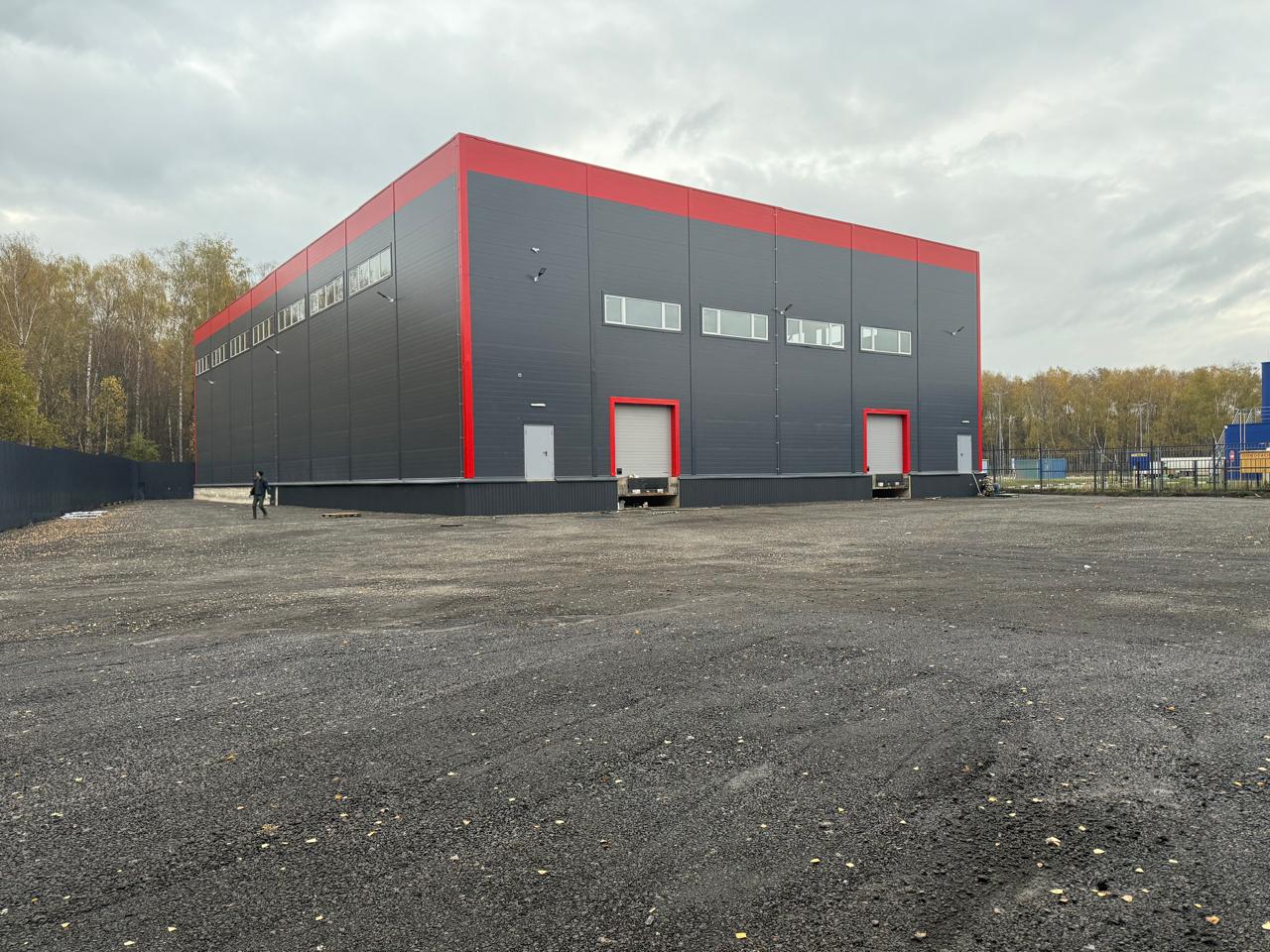 Ангар из металлоконструкций