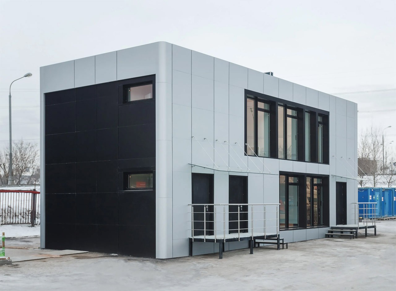 Административные здания из металлоконструкций