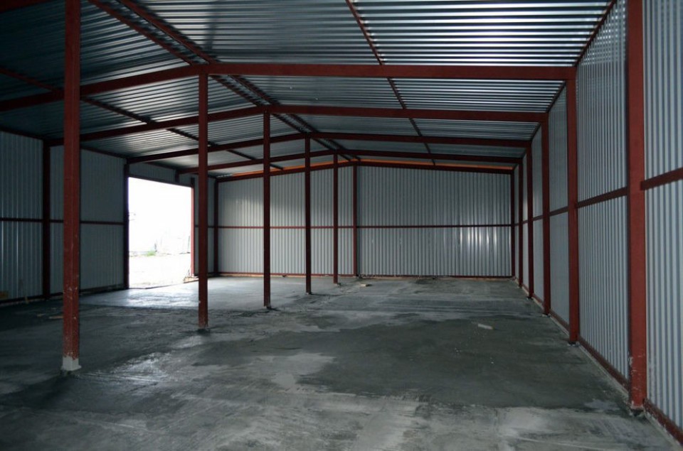 Складские помещения из металлоконструкций